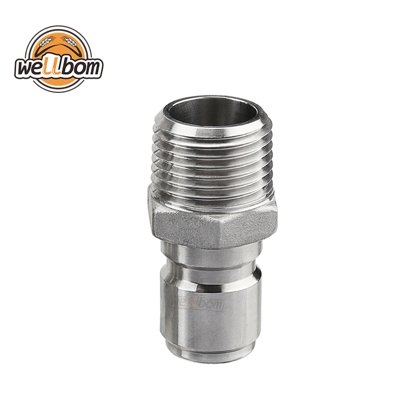 Stainless Male Quick Disconnect Set, 1/2" NPT , Homebrew Hardware Fitting,Tumi - The official and most comprehensive assortment of travel, business, handbags, wallets and more.
